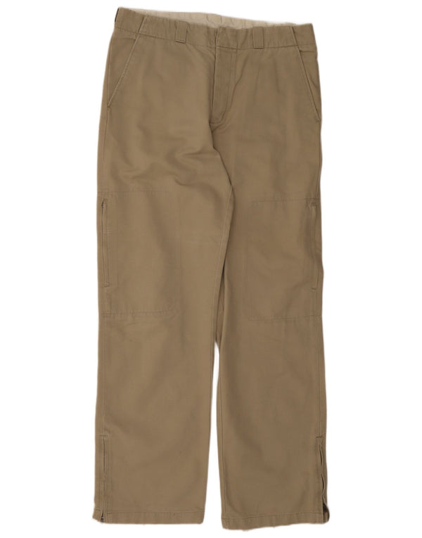 Lee Mens 715 Pantalones Cargo Rectos W34 L34 Algodón Beige