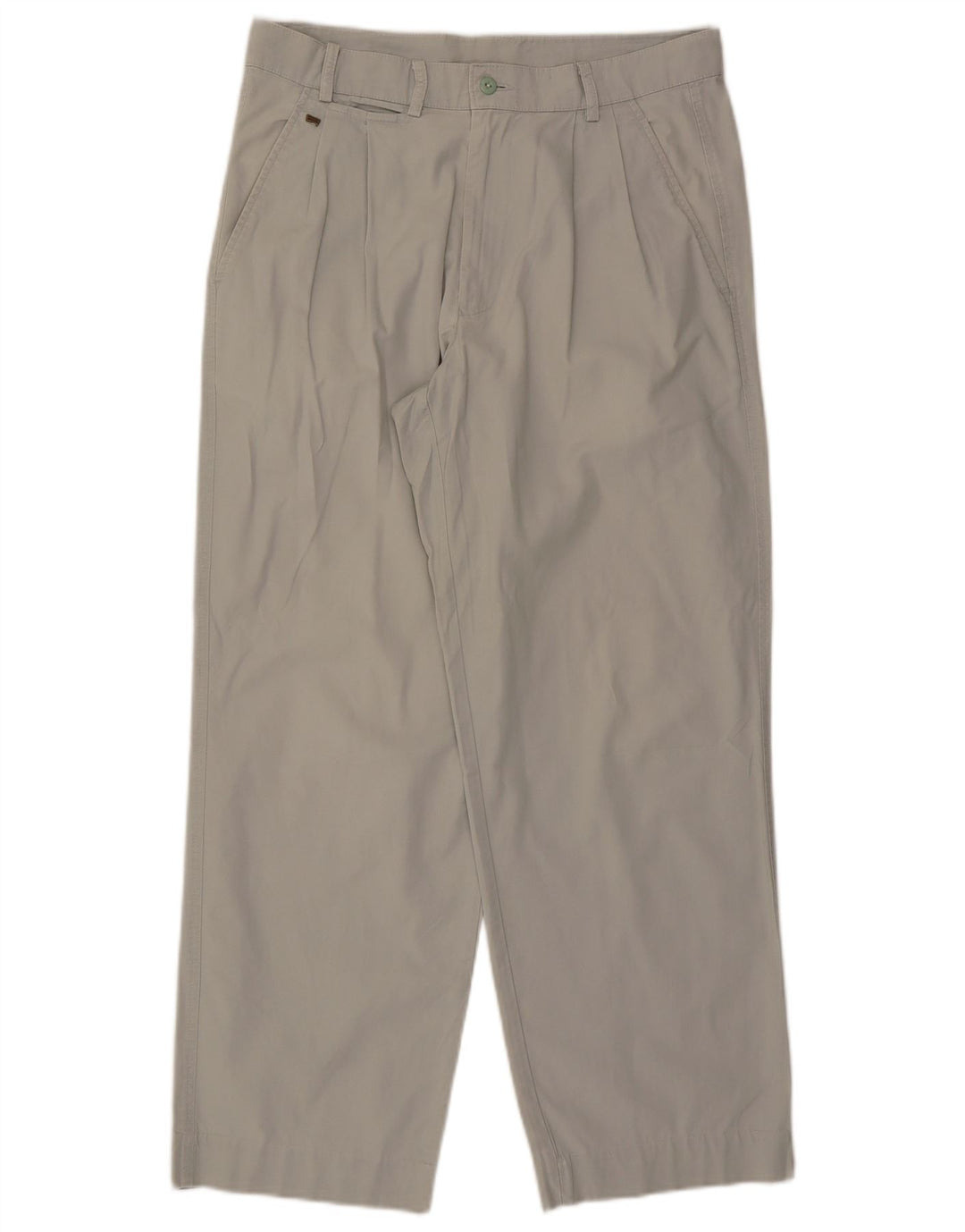 Carrera Pantalones Chinos Pegged para Mujer Grande W32 L28 Gris