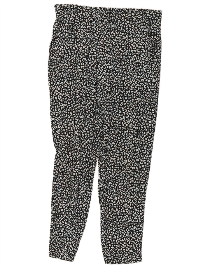 Marks & Spencer Pantalones Harem para Mujer UK 12 Medium W32 L26 Negro