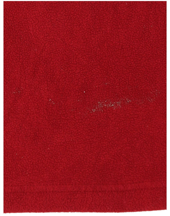 STARTER Jersey Polar Hombre con Cremallera y Cuello XL Rojo