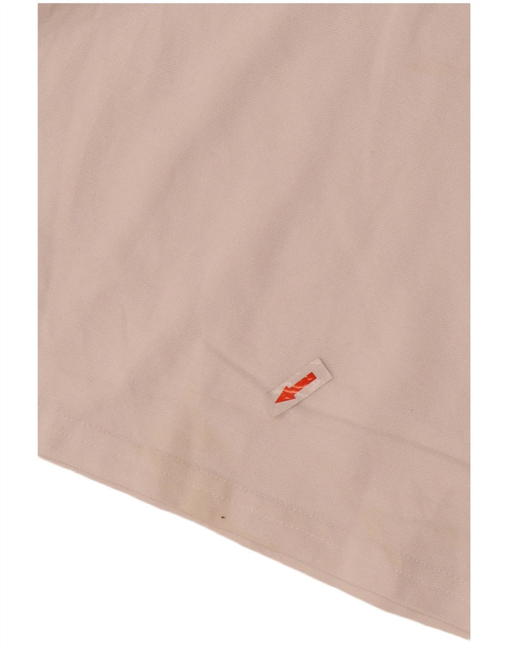Jack & Jones Hombre Polo Gráfico De Algodón Color Block Blanco Mediano