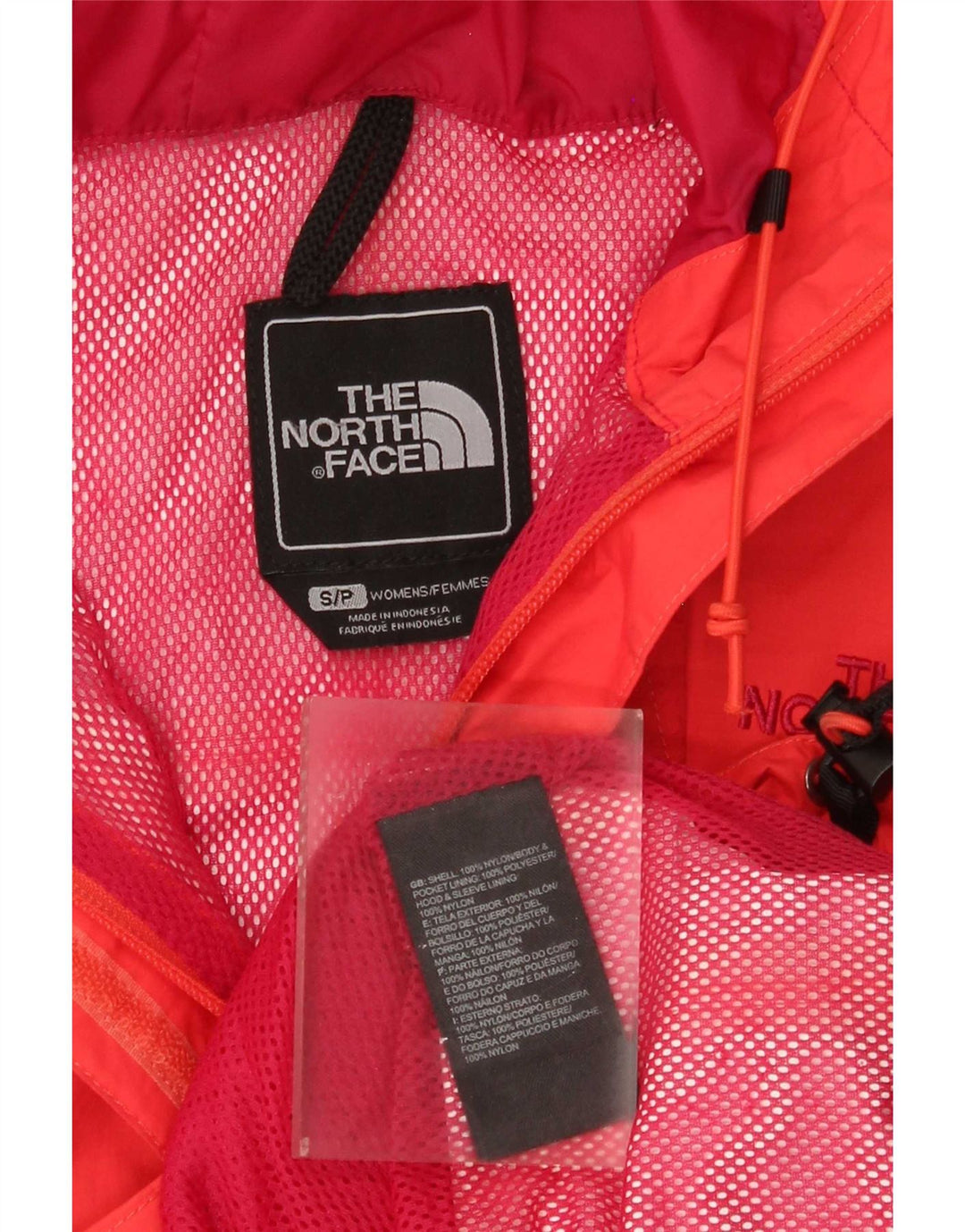 The North Face Chaqueta impermeable extragrande con capucha Hyvent para mujer Reino Unido 10 Small Red