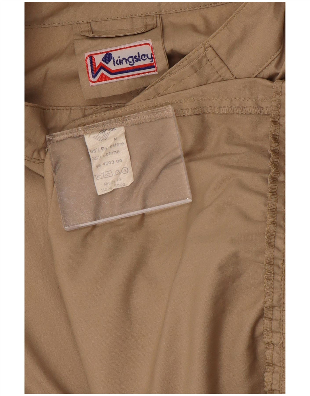 Chaqueta bomber para hombre Kingsley UK 38 Poliéster beige medio