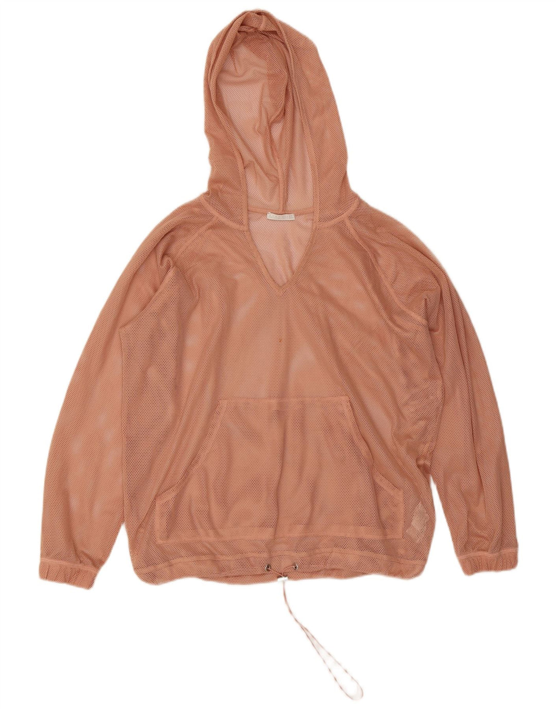 Zara Mujer Oversize Sudadera con Capucha Chándal Top Chaqueta UK 10 Small Pink