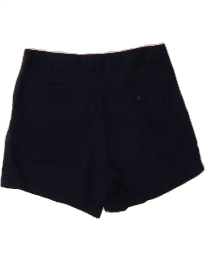 J. CREW Womens Chino Shorts US 6 Medium W32 Navy Blue Cotton Vintage J. Crew and Second-Hand J. Crew from Messina Hembry 