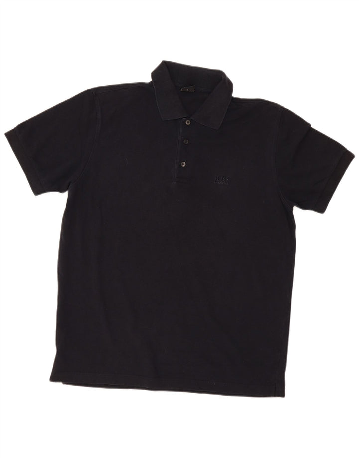 Polo Hugo Boss Hombre Grande Azul Marino