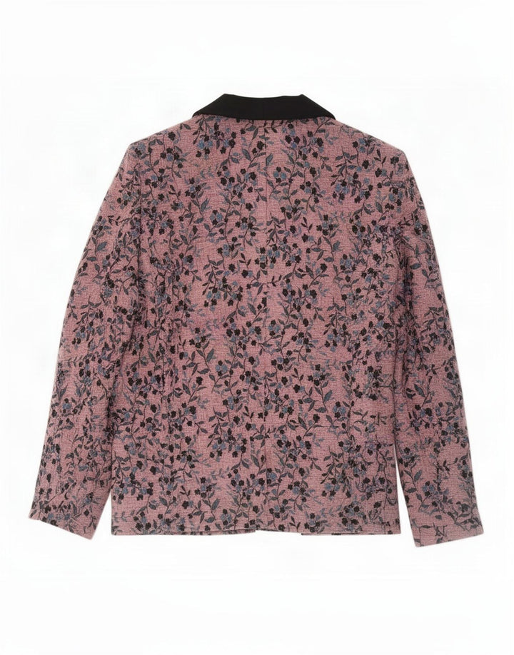 ZADIG & VOLTAIRE Chaqueta Blazer para Mujer EU 40 Diseñador Floral Rosa Mediano