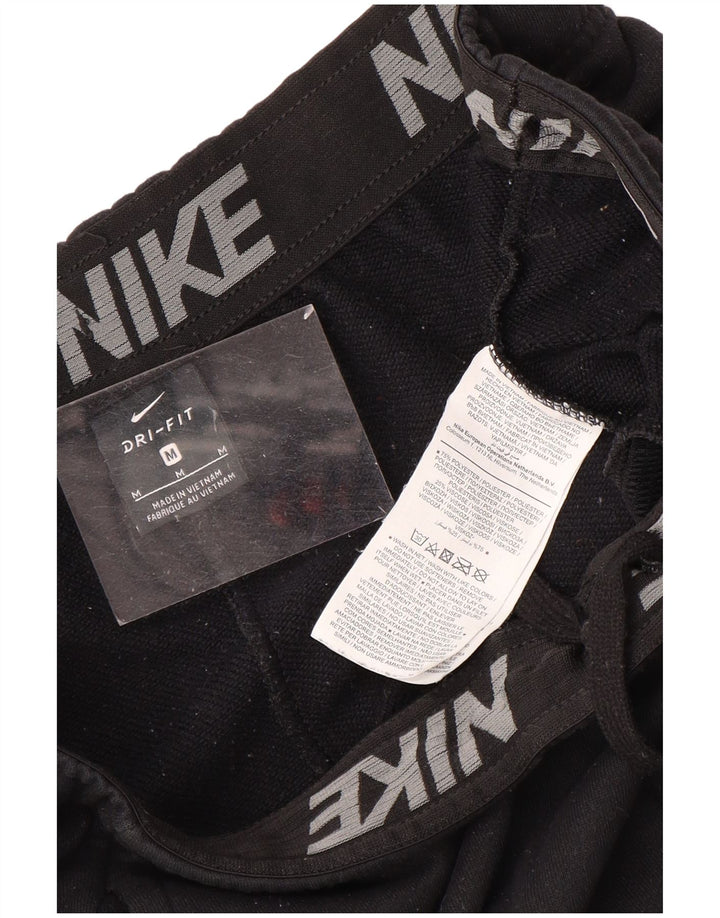 Nike Hombre Dri Fit Chándal Pantalones Joggers Mediano Negro Poliéster