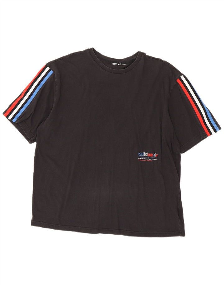 Adidas Hombre Camiseta Top XL Negro