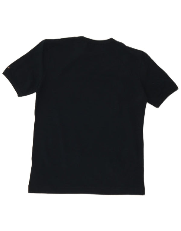 GUESS Camiseta para mujer Top UK 12 Medium Azul marino Algodón