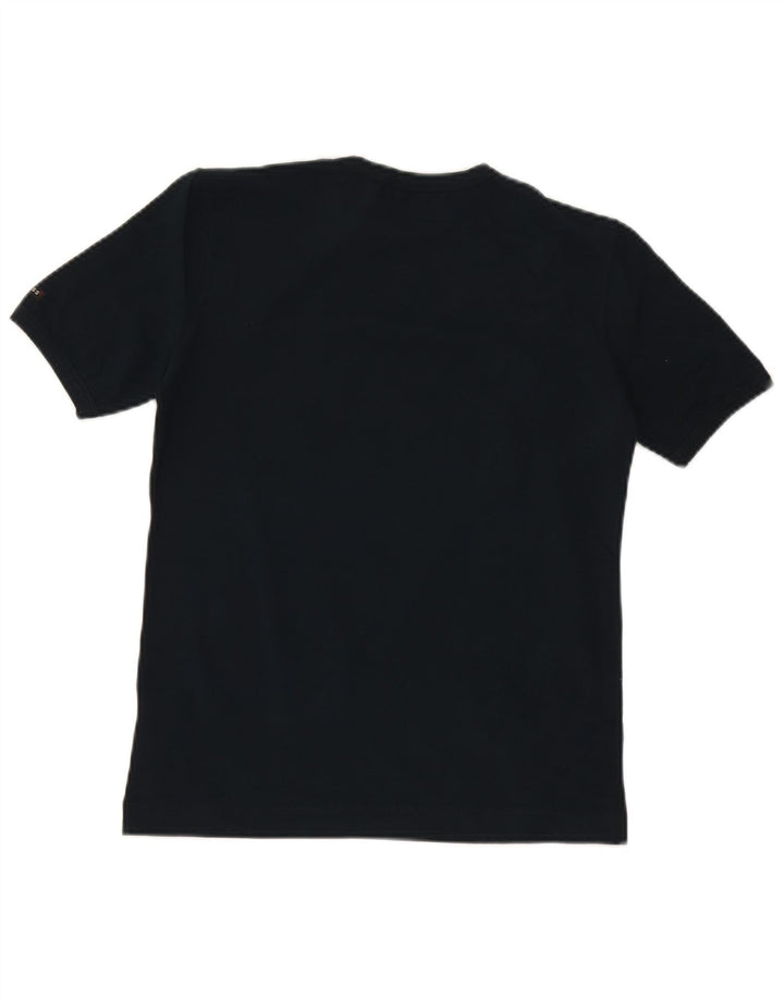 GUESS Camiseta para mujer Top UK 12 Medium Azul marino Algodón