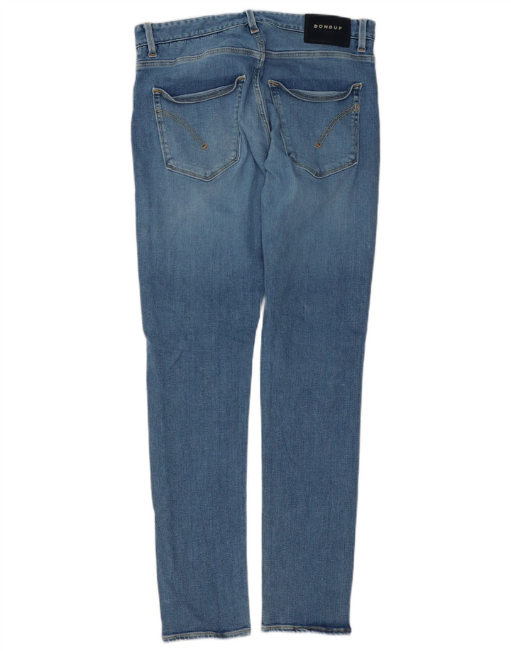 Dondup Vaqueros Slim Hombre W32 L32 Algodón Azul