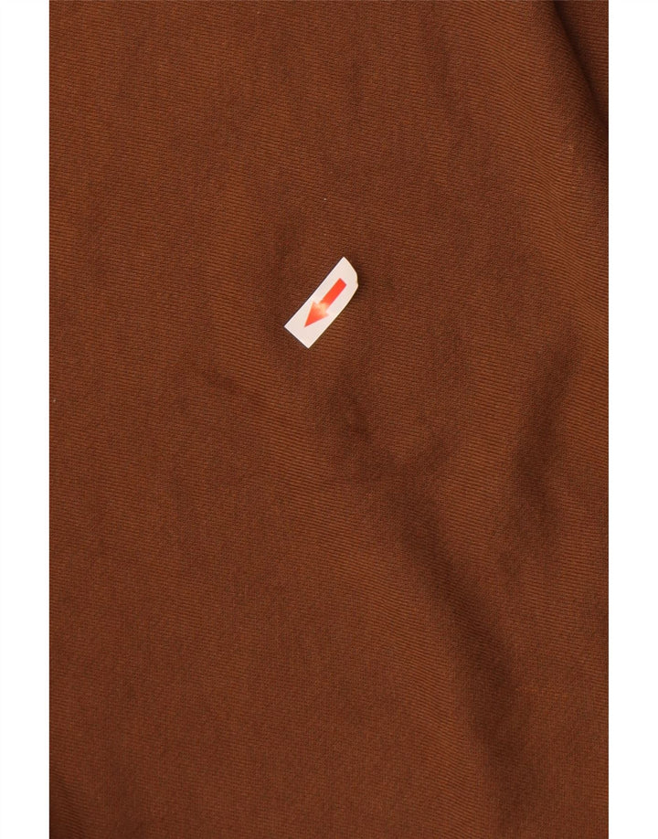 Zara Hombre Sudadera Oversize Jumper Large Algodón Marrón