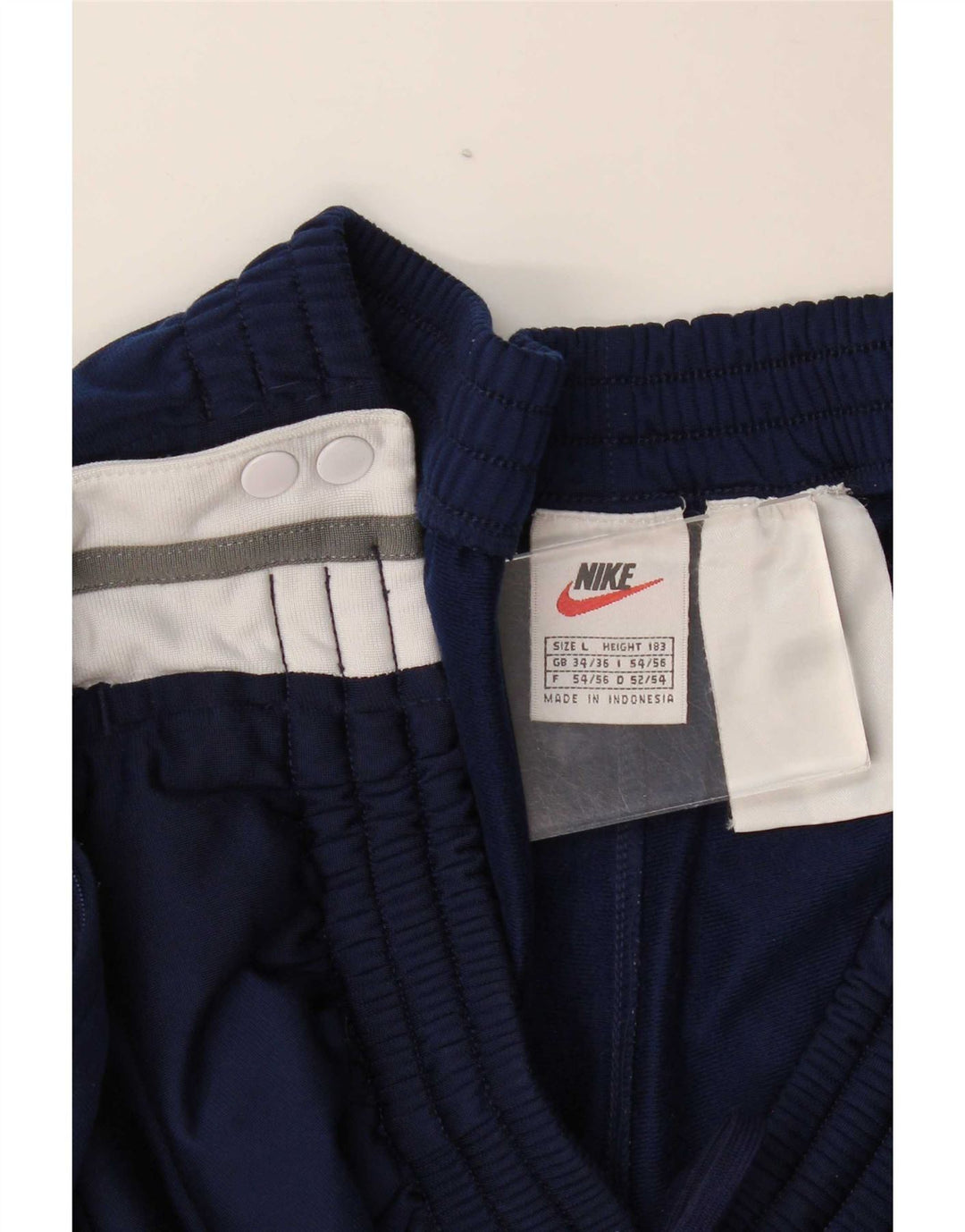 Nike - Pantalones de chándal para hombre, talla grande, W36 L32, color azul marino