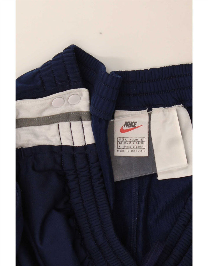 Nike - Pantalones de chándal para hombre, talla grande, W36 L32, color azul marino
