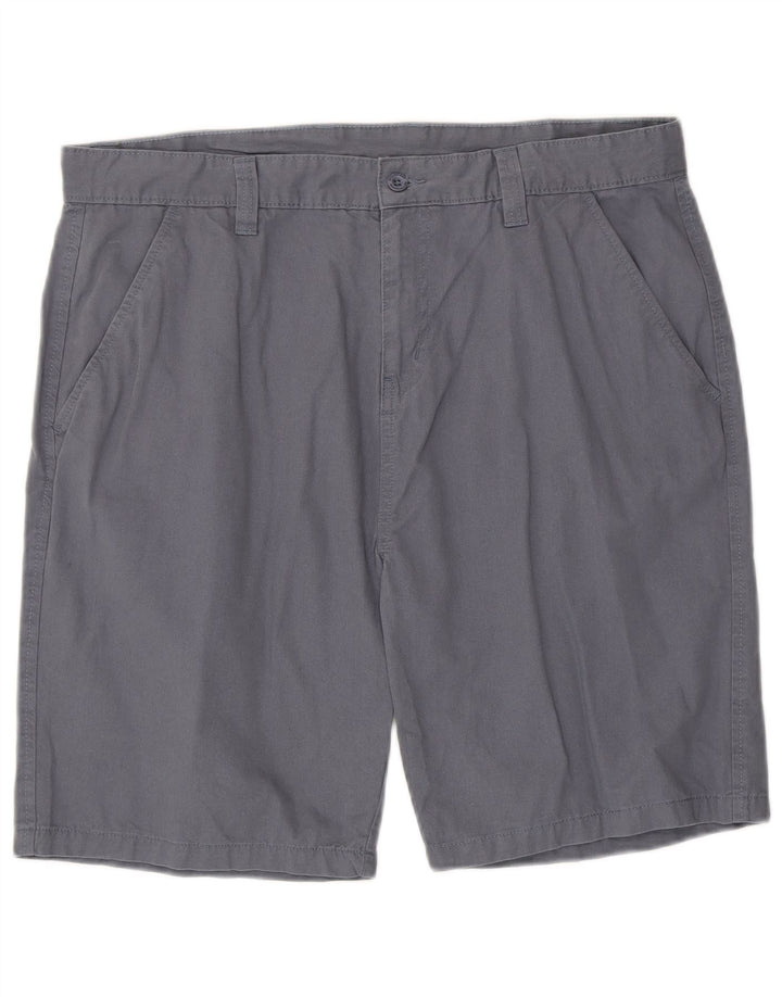 Pantalones cortos chinos para hombre Mountain Warehouse W34 Algodón azul grande