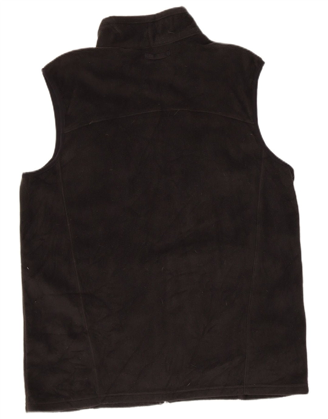 Eddie Bauer Chaleco polar para hombre UK 40 Grande Poliéster negro