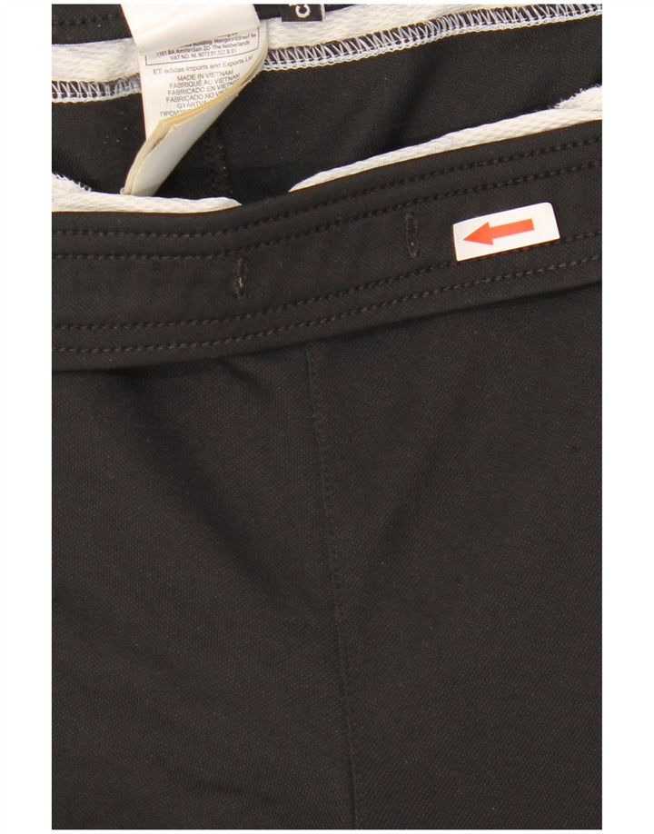 Adidas Hombre Climacool Chándal Pantalones Pequeños Negro Colorblock Poliéster