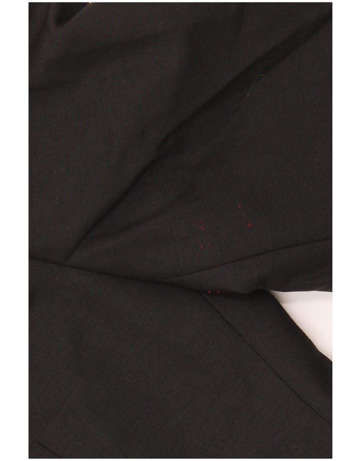 Marks & Spencer Chaqueta tipo blazer con 1 botón para hombre UK 42 XL Lana negra