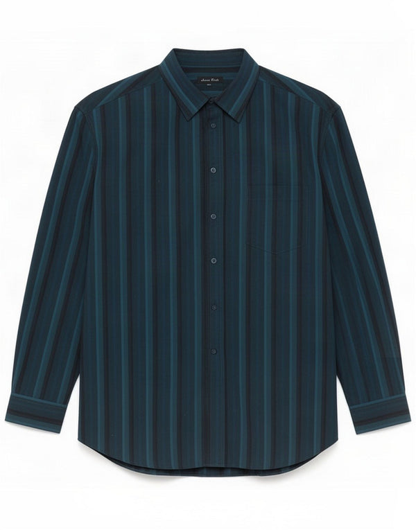 Camisa para hombre James Pringle 2XL Poliéster azul