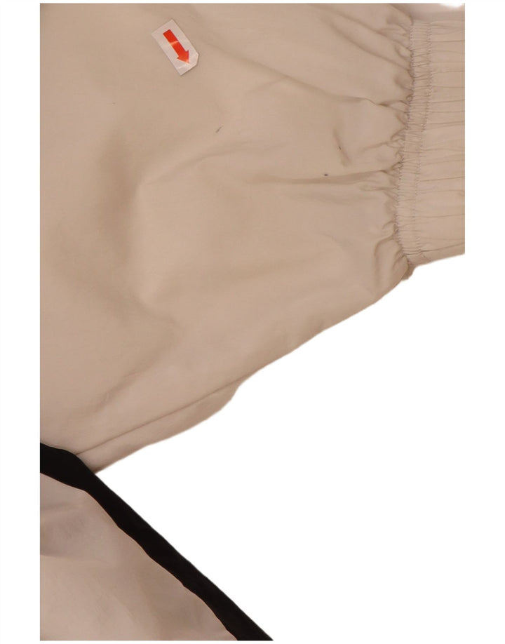 NIKE Chaqueta superior de chándal con gráfico de corte holgado para hombre, color negro mediano