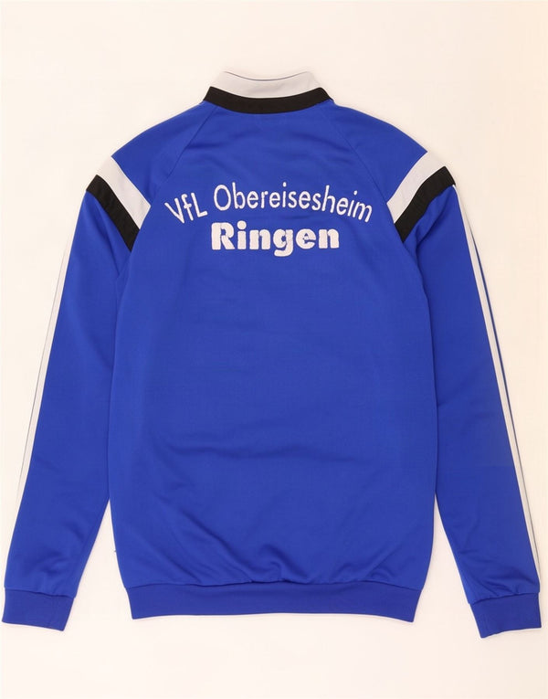 Adidas Hombre Chaqueta De Chándal Con Estampado Gráfico Poliéster Color Block Azul Medio