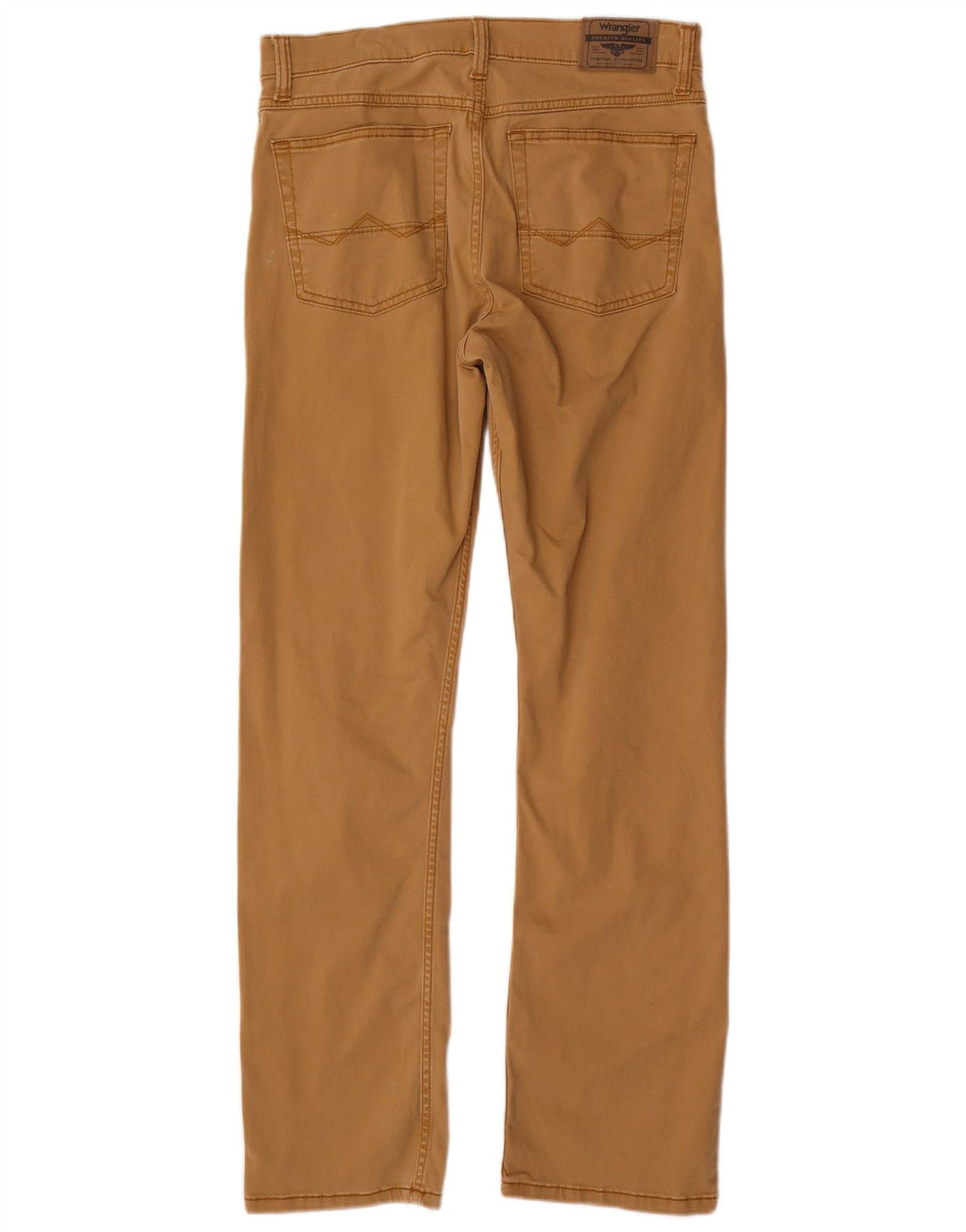 Wrangler Pantalones rectos informales para hombre W30 L30 Algodón marrón