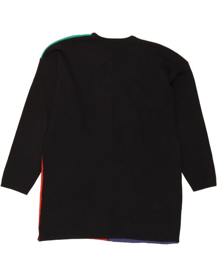 VINTAGE Womens Crew Neck Jumper Sweater UK 14 Large Multicoloured Vintage Vintage and Second-Hand Vintage from Messina Hembry 