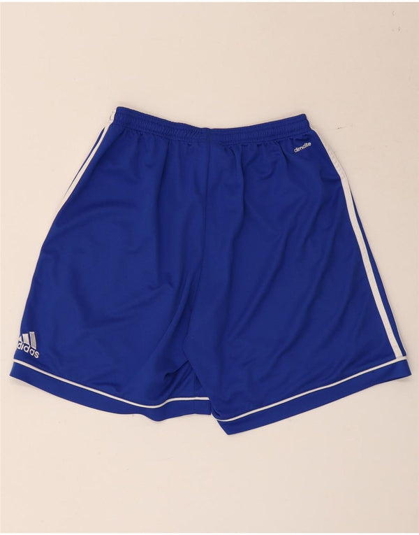 Adidas Mens Climalite Sport Shorts Grande Azul Poliéster