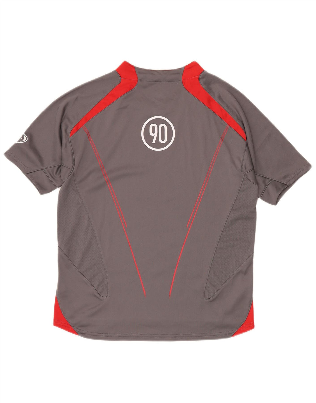 NIKE Camiseta gráfica Dri Fit para niños 12-13 años Grande Gris Colorblock