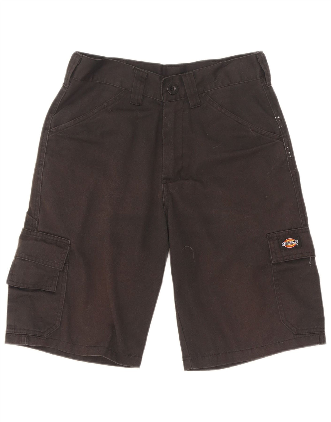 Dickies Pantalones cortos cargo para hombre W34 Poliéster negro grande