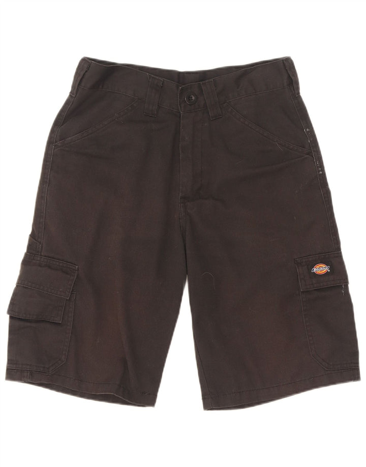 Dickies Pantalones cortos cargo para hombre W34 Poliéster negro grande