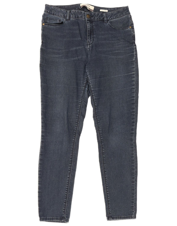 Vaqueros Jegging para mujer Fat Face UK 12 Medium W32 L29 Azul marino Algodón