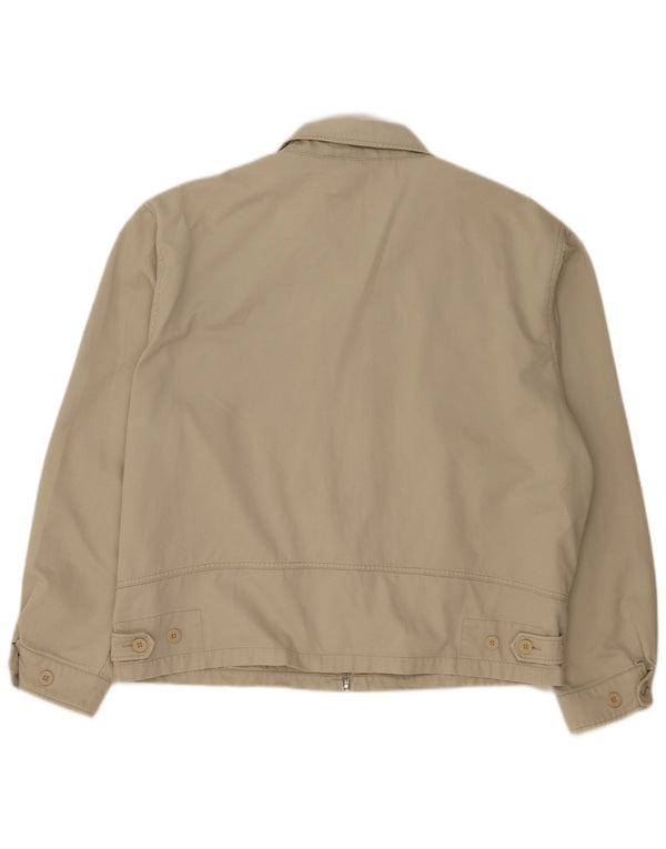 Rifle Chaqueta Bomber para Hombre UK 44 2XL Algodón Verde