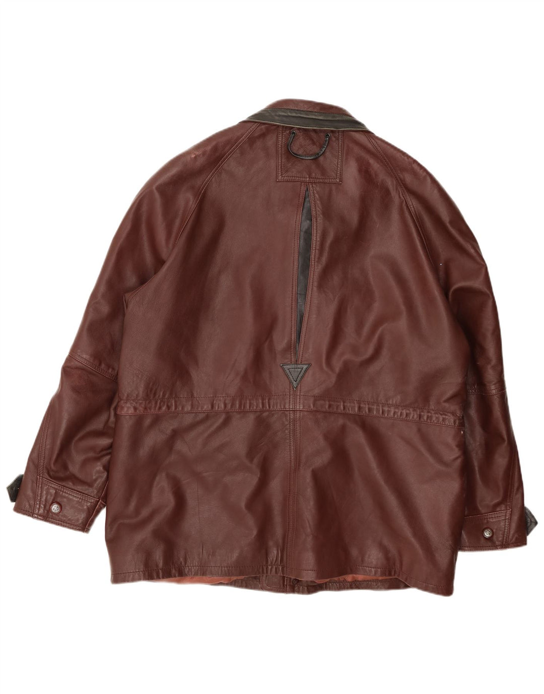 SARDAR Chaqueta de cuero para hombre UK 42 XL Cuero marrón