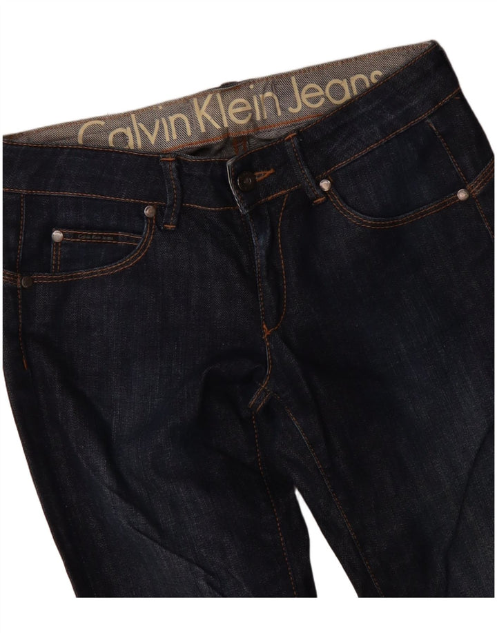 Vaqueros ajustados para mujer Calvin Klein W30 L33 Azul marino