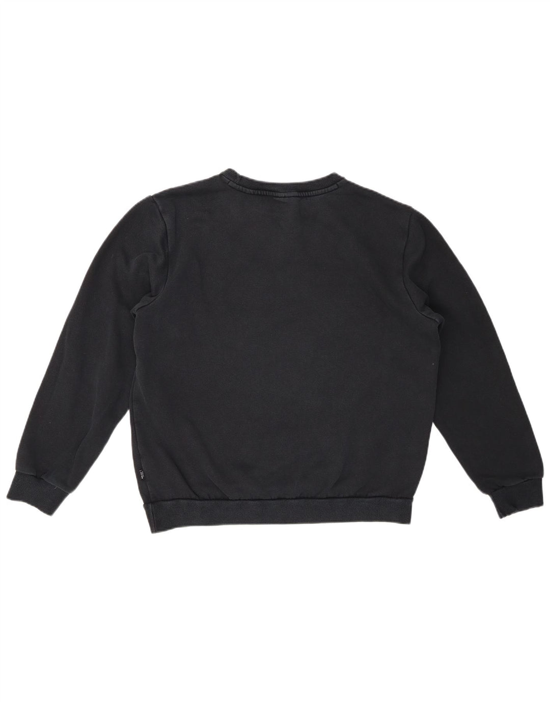 PUMA Sudadera con gráfico para hombre Jumper Medium Black Cotton