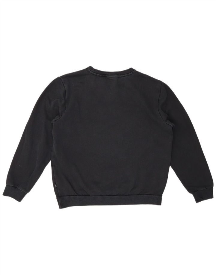 PUMA Sudadera con gráfico para hombre Jumper Medium Black Cotton