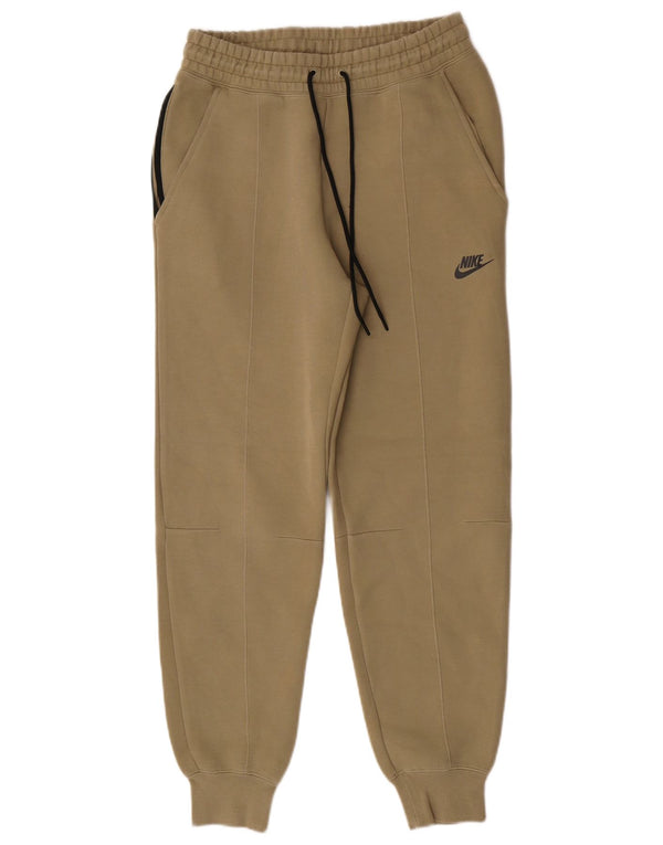 Nike Hombre Pantalones De Chándal Joggers Small Verde Algodón