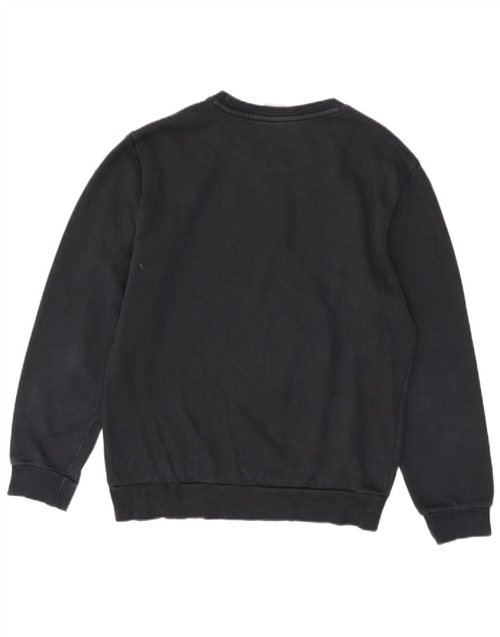 PUMA Sudadera con gráfico para Hombre Jersey pequeño de algodón Negro