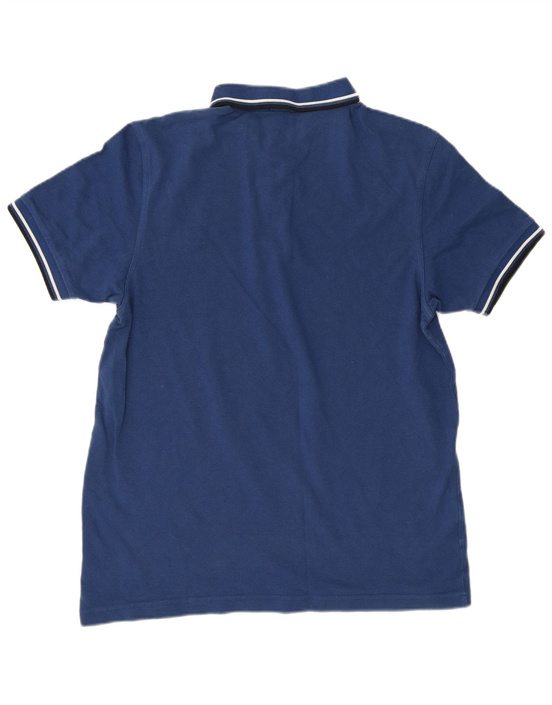 Fred Perry Polo Para Hombre Grande Azul Marino Algodón