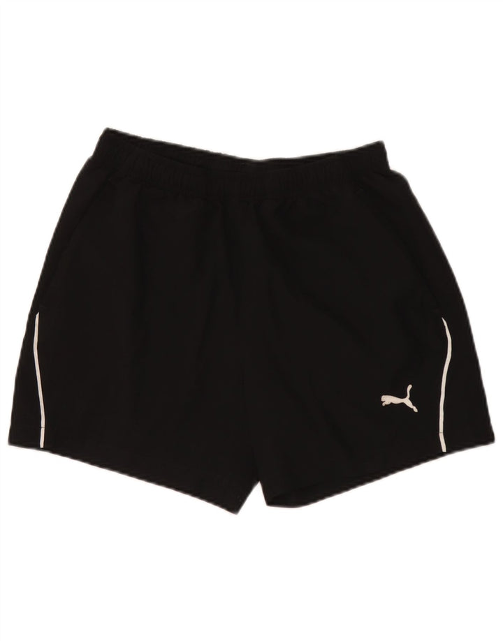 Puma - Pantalones cortos deportivos para hombre, talla pequeña, color negro