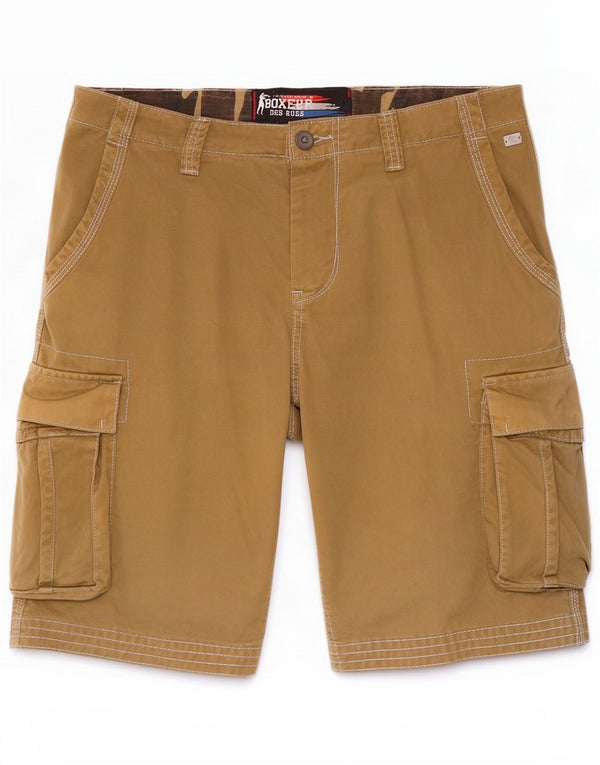 Boxeur Des Rues Shorts cargo para hombre IT 50 Large W34 Algodón beige