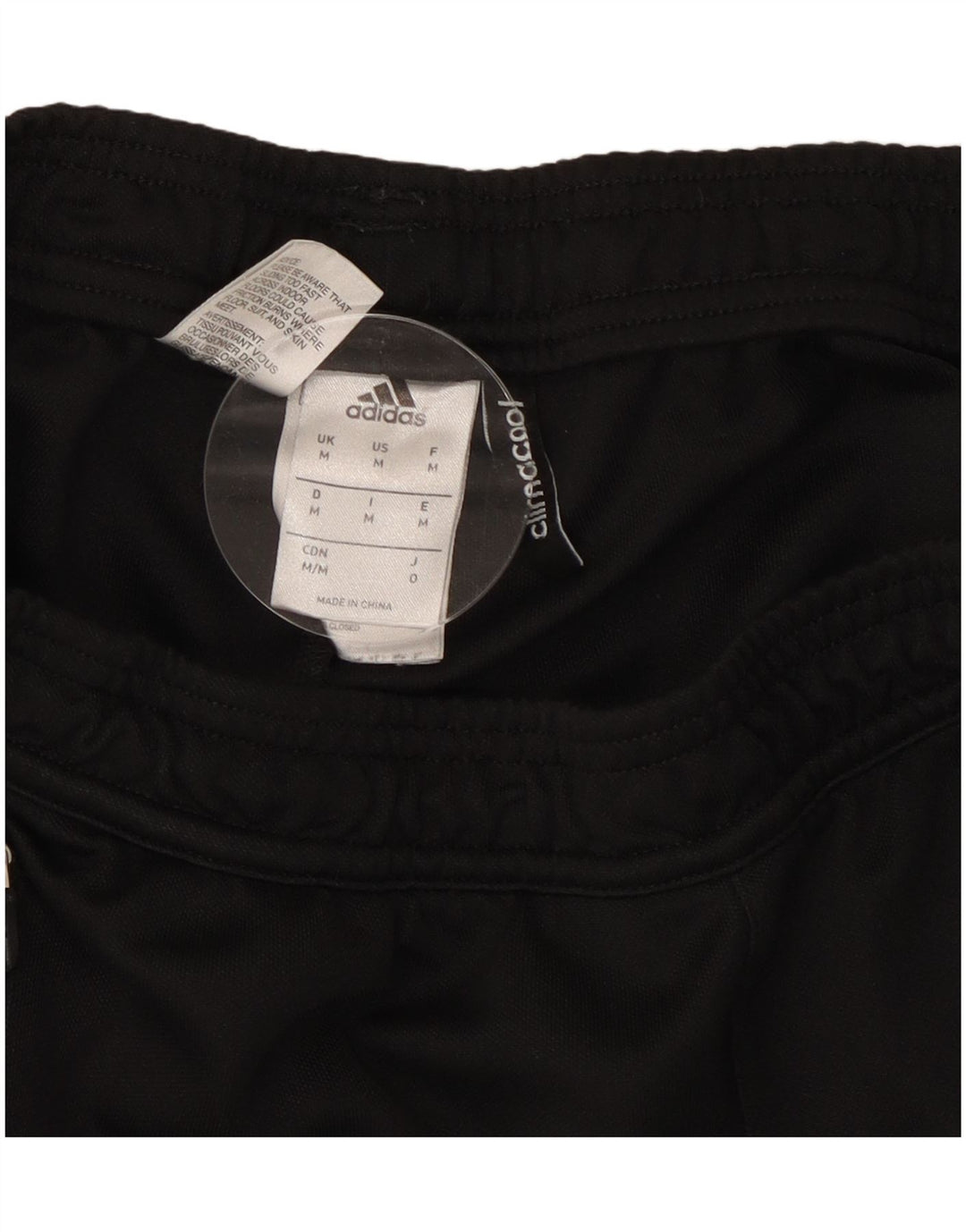 Adidas Hombre Climacool Chándal Pantalones Medianos Negro Rayas Deportes