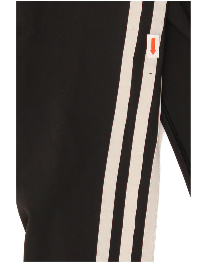 ADIDAS Mujer Aeroready Leggings UK 16/18 Grande Negro Poliéster