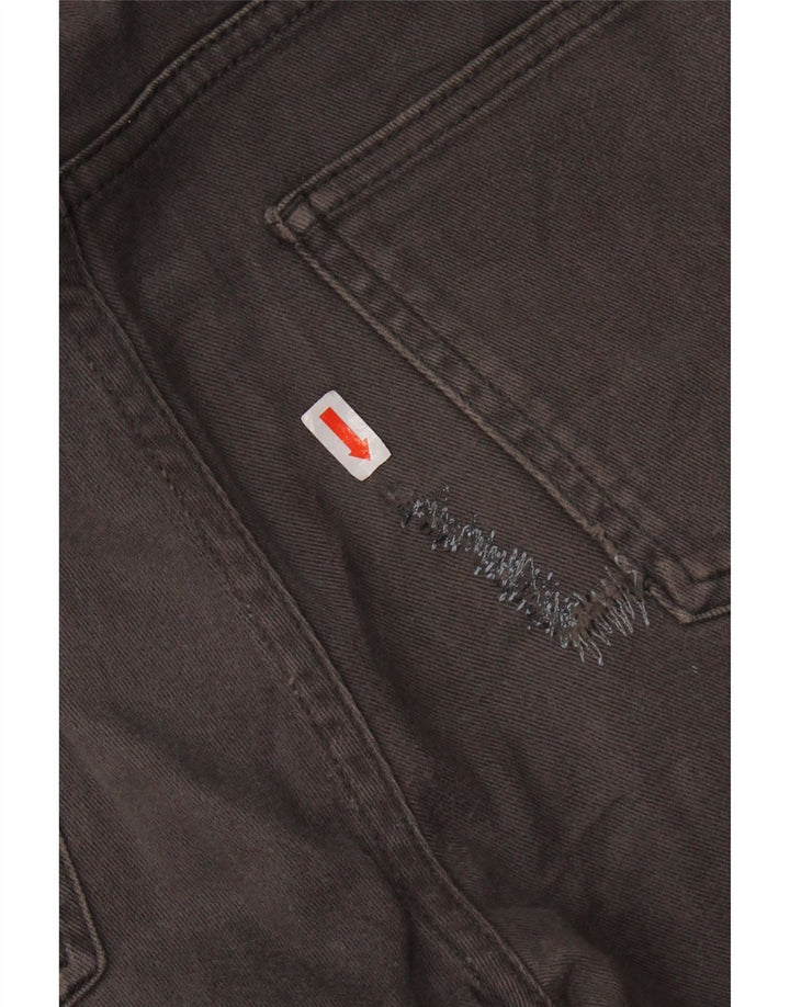 ZARA Pantalón casual recto para hombre EU 40 Medium W31 L31 Gris