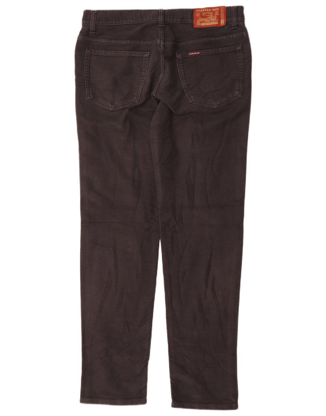 Carrera Mens 700 Regular Casual Pantalones W36 L32 Algodón Gris