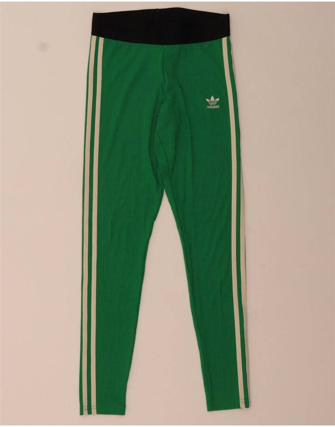 Leggings ADIDAS para mujer Reino Unido 8/10 Pequeño Verde Colorblock Poliéster