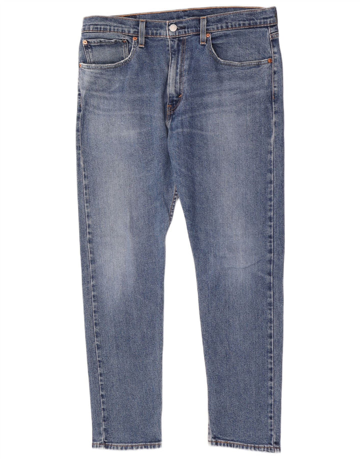 Levi's Hombre 512 Slim Jeans W34 L30 Algodón Azul