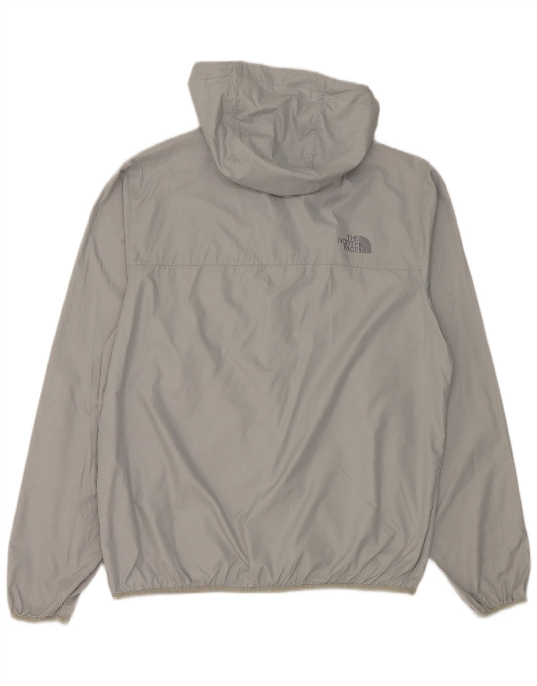The North Face Chaqueta impermeable con capucha para hombre UK 38 Poliéster gris medio